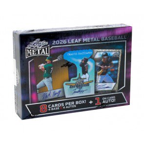 26lfmetalbb_1 2026 Leaf Metal Baseball Hobby Box