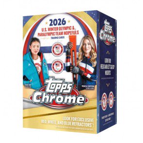26tpchrusolympicosblspre_1_1 2026 Topps Chrome US Olympic & Paralympic Hopefuls Blaster Box