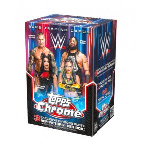 26tpchrwweosbls_1 2026 Topps Chrome WWE Value Box