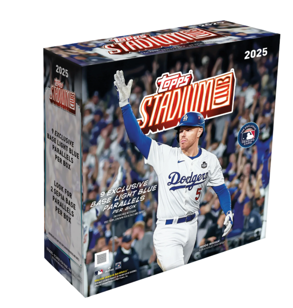 45c536809f27134ae11fb5b872f60ec47fcfd9a6_25SCBB_FGC410_11_MEGA_FRONT-1 2025 Topps Stadium Club Baseball Mega Box