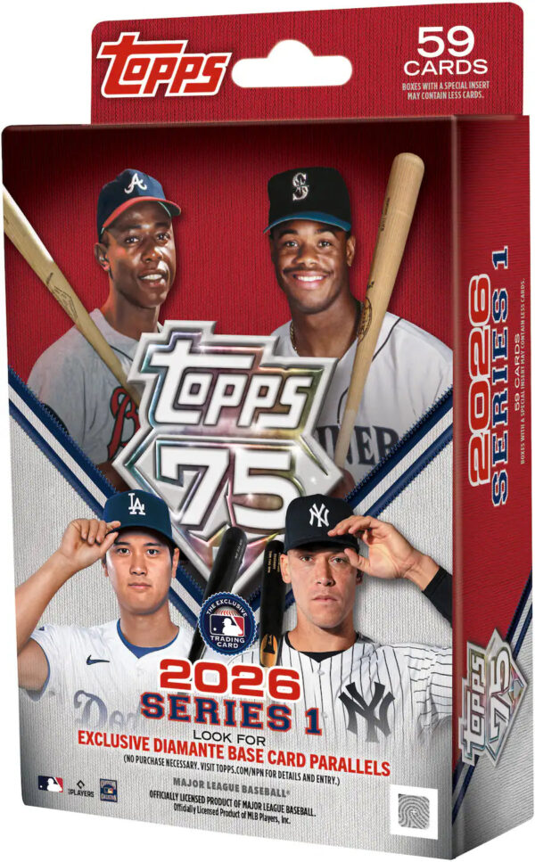2026 Topps Baseball Series 1 Hanger Box