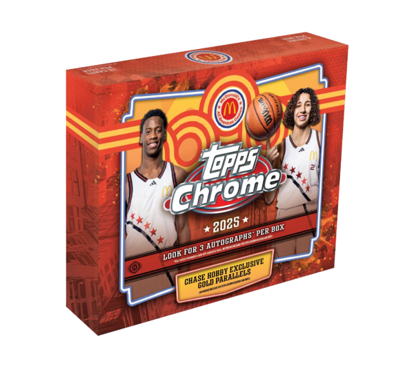2025 Topps Chrome McDonald's All American Basketball Hobby Box