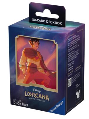 Disney Lorcana Deck Box - Aladdin - Heroic Outlaw