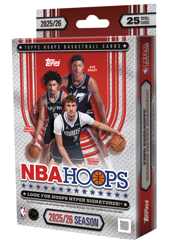 2025/26 NBA Hoops Basketball Hanger Box