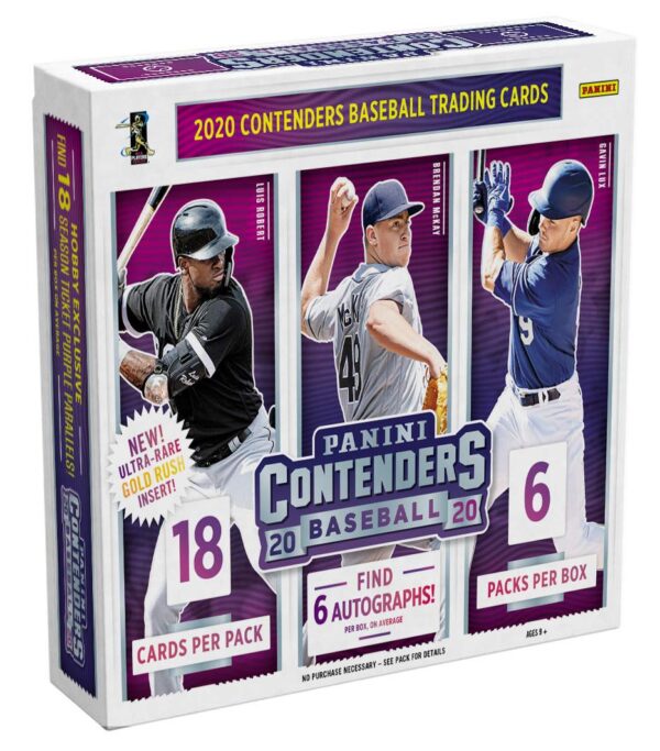 71n095mQfnL 2020 Panini Contenders Baseball Hobby Box