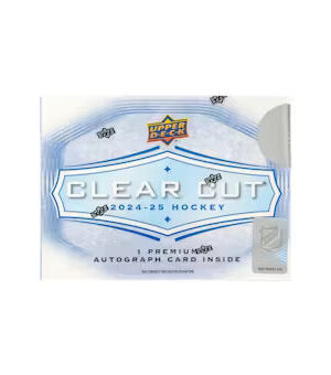 864400_004_082625 2024/25 Upper Deck Clear Cut Hockey Hobby Box