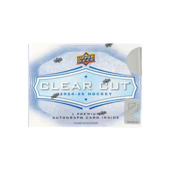 864400_004_082625 2024/25 Upper Deck Clear Cut Hockey Hobby Box
