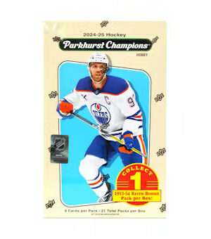872067_004_061925 2024/25 Upper Deck Parkhurst Champions Hockey Hobby Box