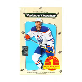 872067_004_061925 2024/25 Upper Deck Parkhurst Champions Hockey Hobby Box