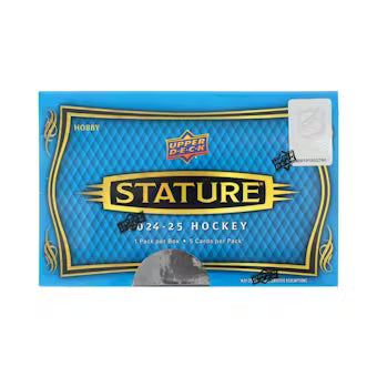 874634_004_091625 2024/25 Upper Deck Stature Hockey Hobby Box