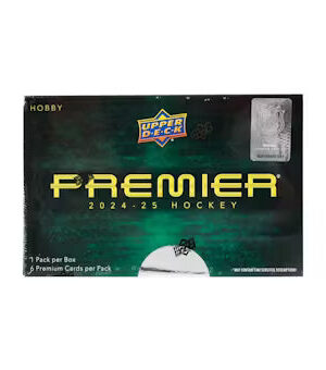 879021_004_102825 2024/25 Upper Deck Premier Hockey Hobby Box