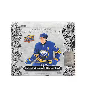 891716_004_092325 2025/26 Upper Deck Artifacts Hockey Hobby Box
