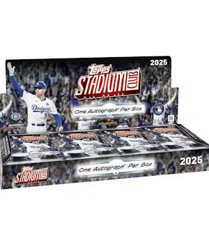 939816_box 2025 Topps Stadium Club Baseball Hobby Box