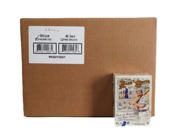 AllenandGinterVlasterCase 2025 Topps Allen & Ginter Baseball Blaster 40 Box Case