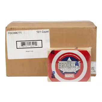Captaincolleciton 2026 Topps Brooklyn Collection (Captain America) 10 Box Hobby Case
