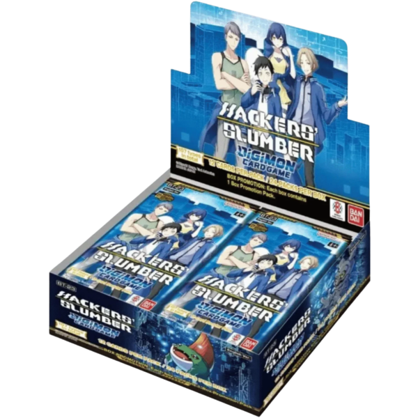 Digimon Hackers' Slumber Booster Box Case