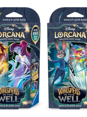 Disney Lorcana: Whispers in the Well Starter Deck [Set of 2]