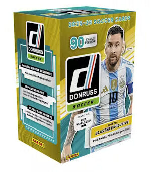 Donrussblastersoccer 2025/26 Donruss FIFA Road to World Cup Hobby Blaster Box