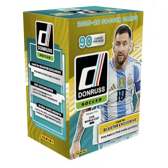 Donrussblastersoccer 2025/26 Donruss FIFA Road to World Cup Hobby Blaster Box
