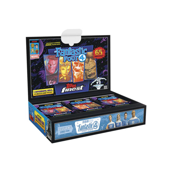 2025 Topps Finest Fantastic Four 8 Box Case