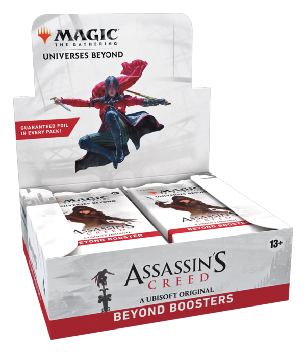 MTGACR_EN_BstrDspBx_Bynd_01_01 MTG Universes Beyond: Assassin's Creed Beyond Booster Box