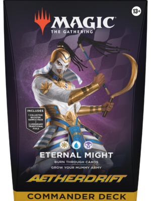 MTG Aetherdrift Commander Deck: Eternal Might