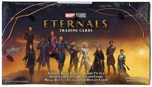 MarvelStudiosEternalsBox Upper Deck Marvel Eternals Hobby Box