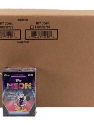 NeonValue 2026 Topps Disney Neon Value 40 Box Case