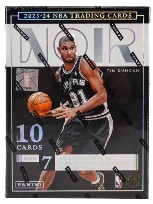 Noir2324-1 2023/24 Panini Noir Basketball Hobby 4 Box Case