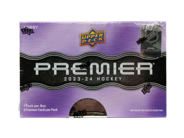 Premier 2023/24 Upper Deck Premier Hockey Hobby Box