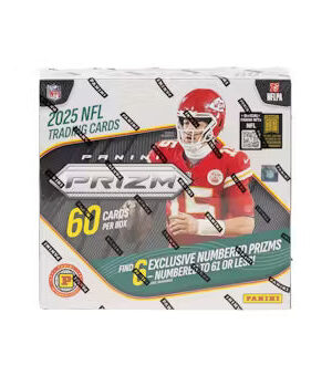 PrizmFBinternatiol 2025 Panini Prizm Football International Hobby Box
