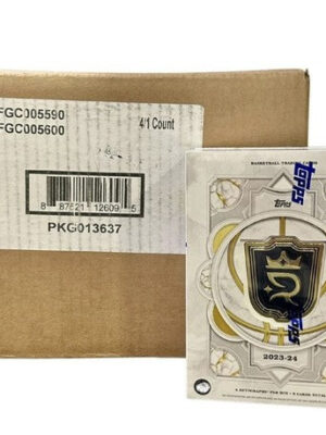 ROYALTYBK 2023/24 Topps Royalty Basketball Hobby 4 box Case