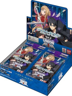 UASwordArtOnlineVol2boosterbox Union Arena: Sword Art Online Volume 2 Booster Box 16 Box Case