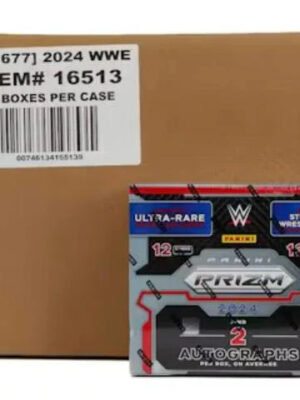 WWEPrizmCase 2024 Panini WWE Wrestling Prizm 12 Hobby Case