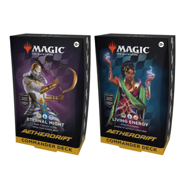 aetherdrift-decks__29362 MTG Aetherdrift Commander Deck Set of 2