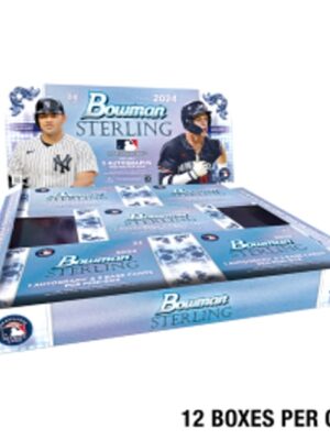 bowmansterlingcase 2024 Bowman Sterling Baseball Hobby 12 Box Case