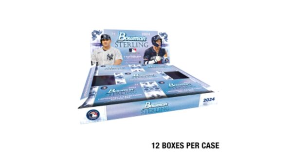 2024 Bowman Sterling Baseball Hobby 12 Box Case