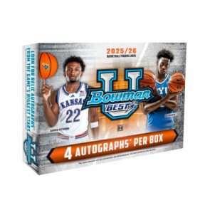 bwubestbk_1 2025/26 Bowman University Best Basketball Hobby Box
