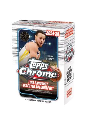 chromebk24025 2024/25 Topps Chrome Basketball Blaster Box
