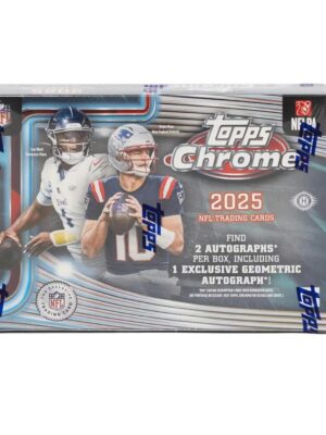 delightbox 2025 Topps Chrome Football Breakers' Delight Box