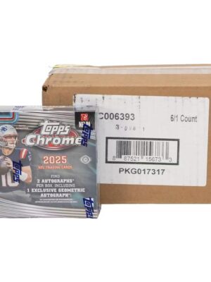delightchrome 2025 Topps Chrome Football Breakers' Delight 6 Box Case