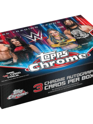 2026 WWE Topps Chrome Delight 6 Box Case