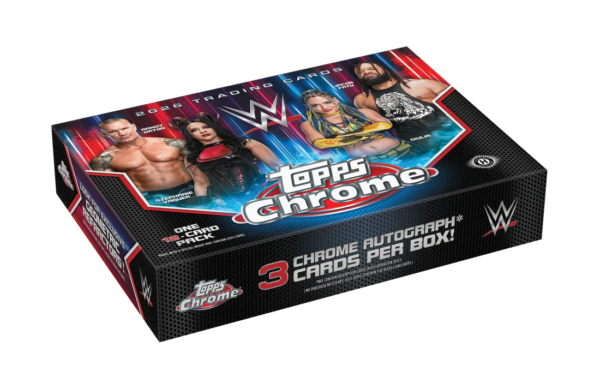 delightwwe 2026 WWE Topps Chrome Delight 6 Box Case