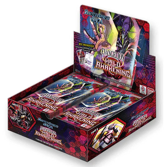 evangelionhaloofawakening Battle Spirits Saga Evangelion Halo of Awakening Booster Box