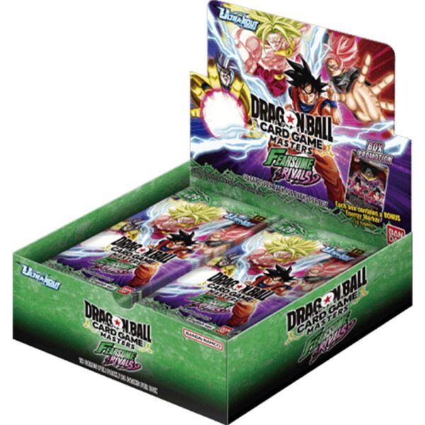fearsome_rivals Dragon Ball Super Masters Fearsome Rivals Booster Box 12 Box Case