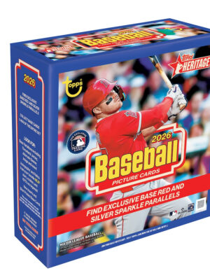 heritageMegabox 2026 Topps Heritage Baseball Mega Box