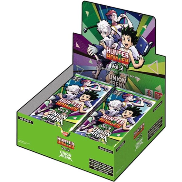 hxh Union Arena Hunter x Hunter Vol 2 Booster Box Case