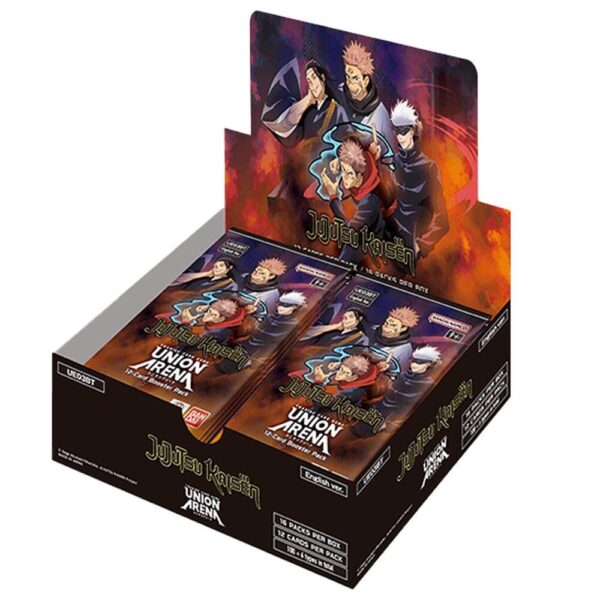jjkbox Union Arena Jujutsu Kaisen Booster Box