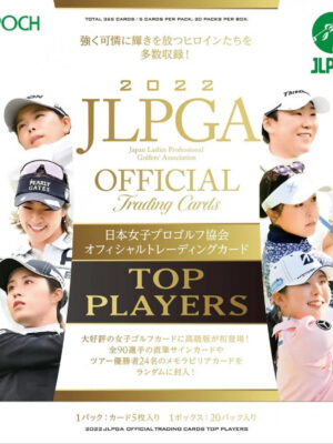 jlpga EPOCH JLPGA 2022 TOP PLAYERS Japan Women Professional Golf Official Card Box