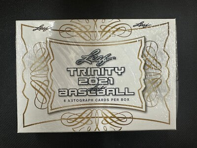 leaftrinity2021baseball-1 2021 Leaf Trinity Baseball Hobby Box